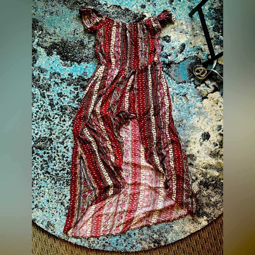 NWOT Boho Romper Dress